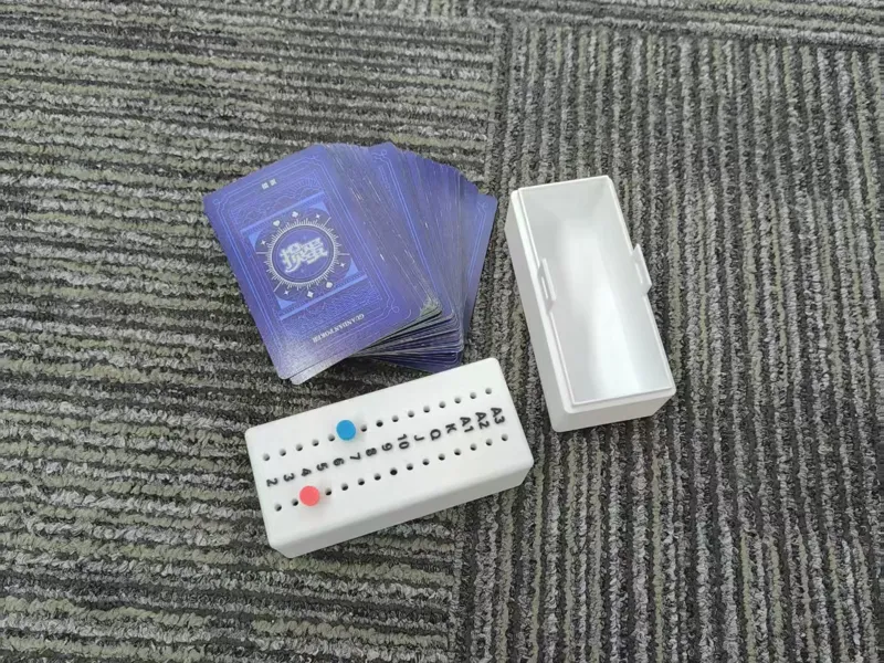 掼蛋扑克牌专用收盒+计分器一体组合