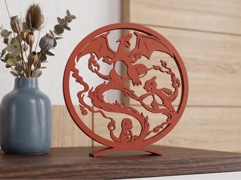 The Flame Evolution Charizard Shadow