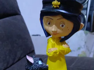 Coraline y su gato