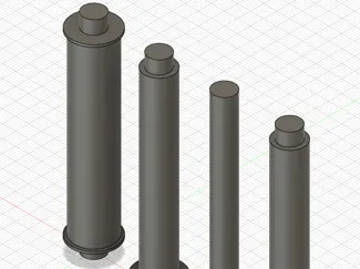 Solder Spool Holders for Hakko 611