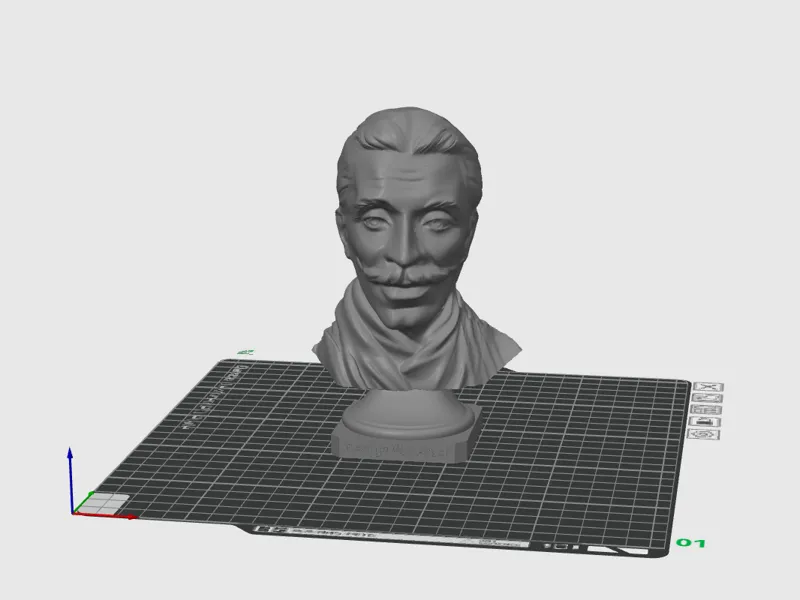 George Washington Carver Bust