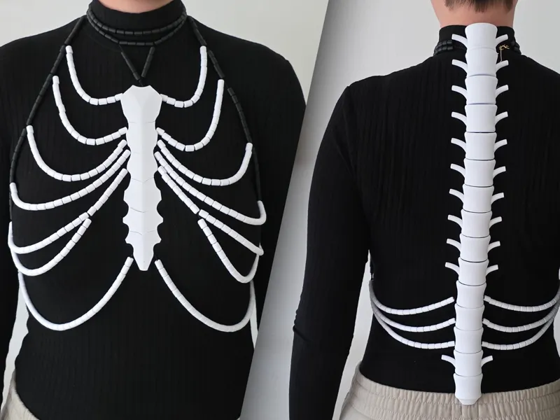 Skeleton Ribcage Corset | Halloween Costume