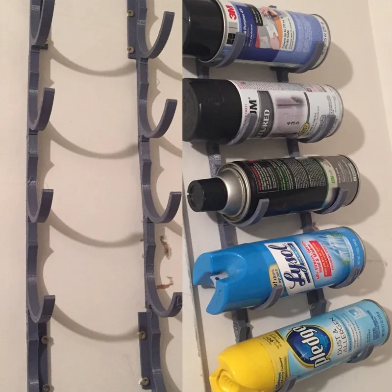 Spray Can Holder with Various (or NO) Mounts!