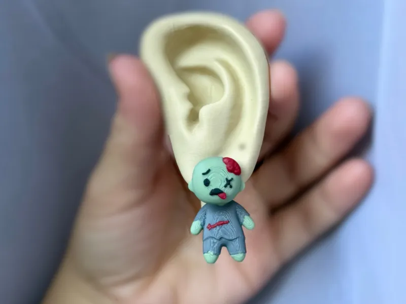 Earrings Zombie Halloween