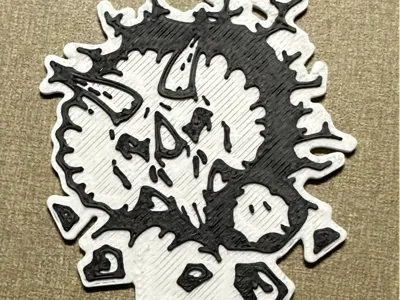 Dinosaur Triceratops Bookmark