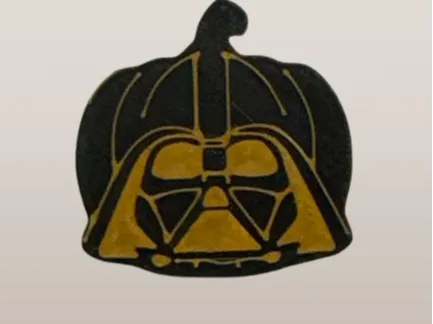 Darth Pumpkin Lapel Pin