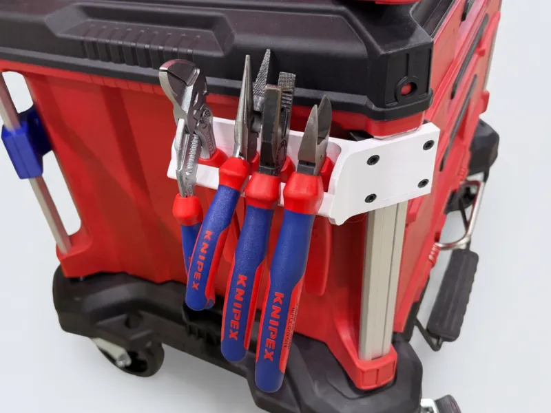 Milwaukee Rail Bracket Pliers Organizer