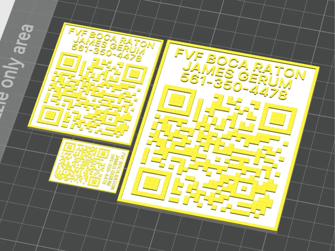 Qr Code Printing Paper QR Code Test Prints - Free 3D Print Model - MakerWorld