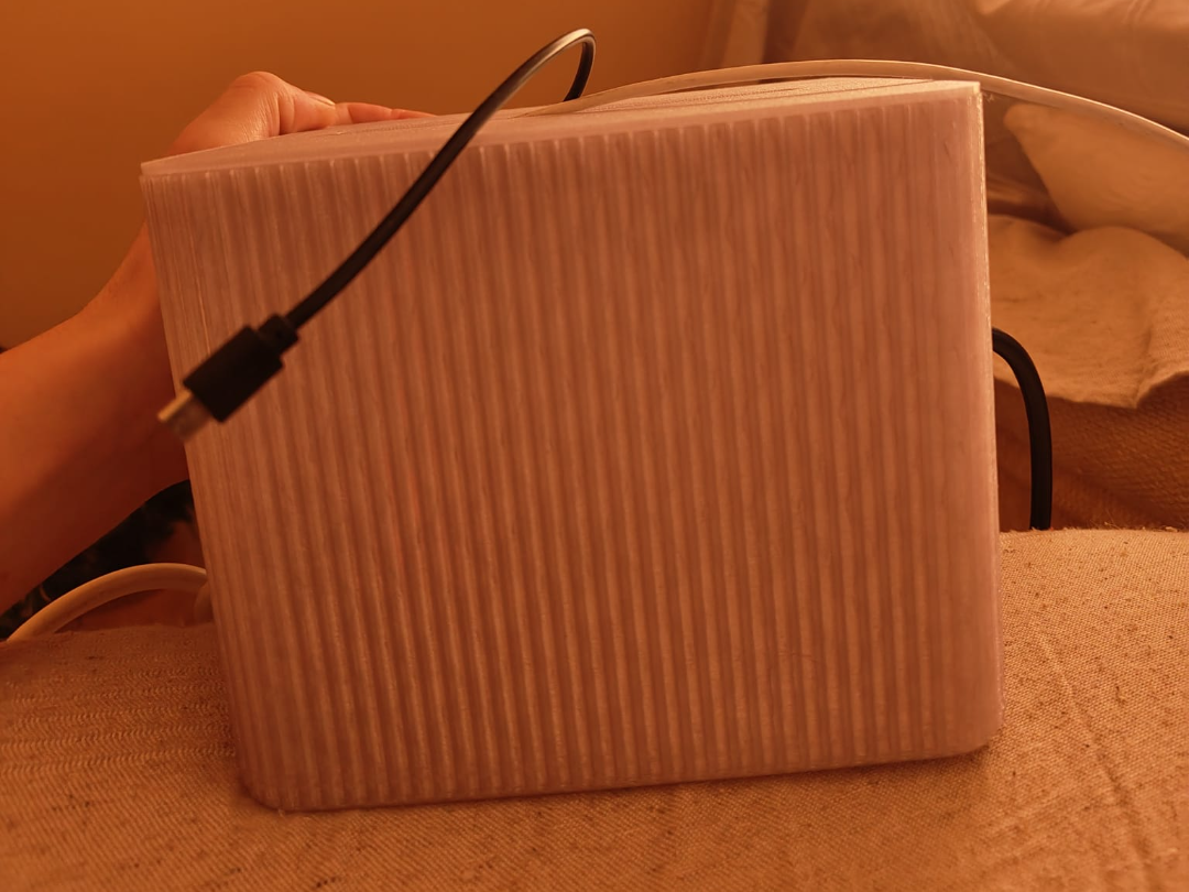 Decoracion Caja Regleta Cuadrada 180*180mm Moderna