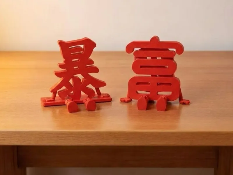 CNY "Bao Fu" Shelf Sitters - 暴富坐姿公仔
