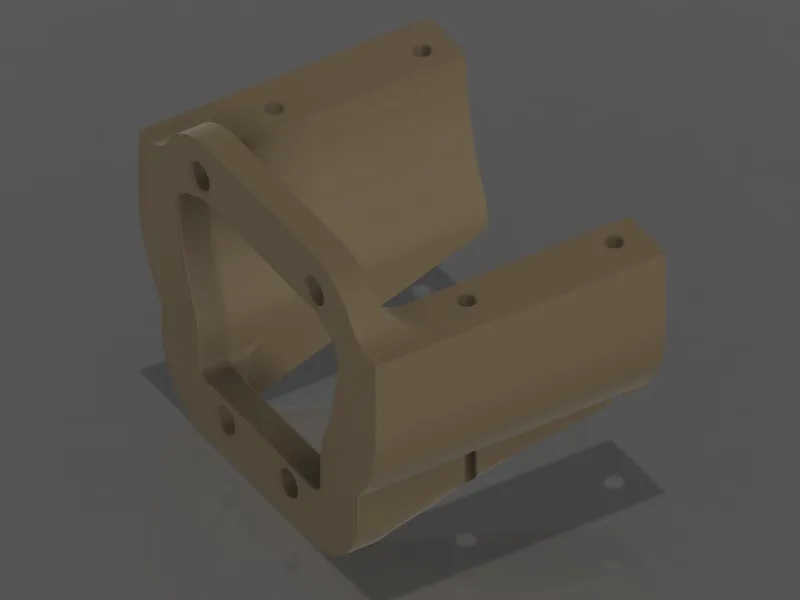 Nitro RC .60 engine mount