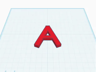 Simple Alphabet Letters A-Z