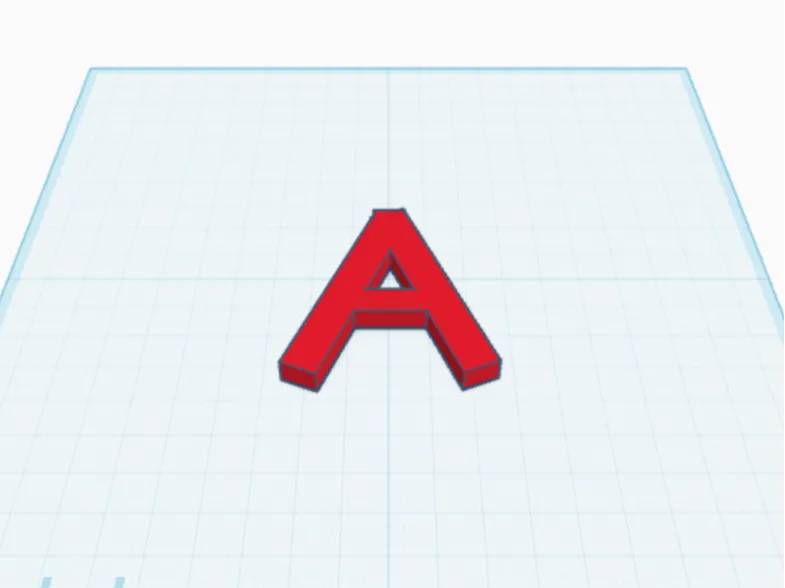 Simple Alphabet Letters A-Z