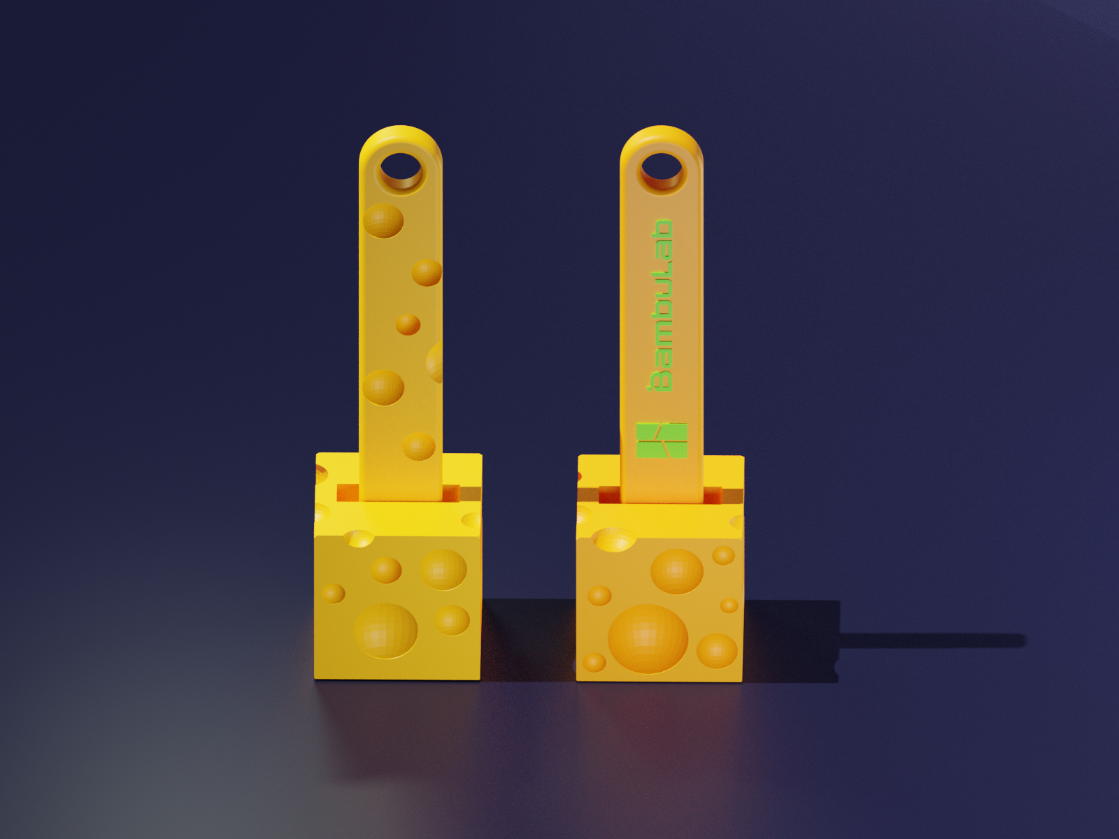 Miniatura 1 do modelo 3D Bambu拓竹热床刮刀 拓竹热床铲刀 原厂刀片（芝士就是力量）