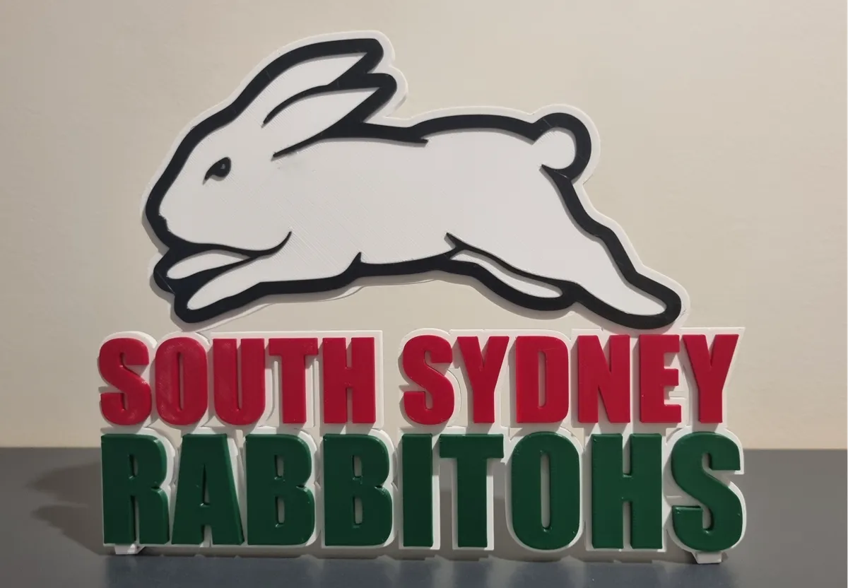 South Sydney Rabbitohs - Free 3D Print Model - MakerWorld