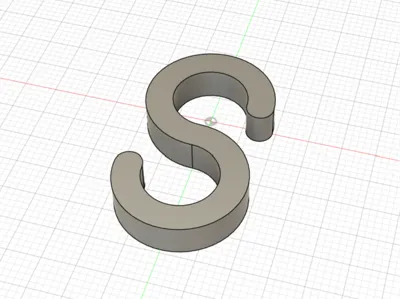 S-shaped curtain hook