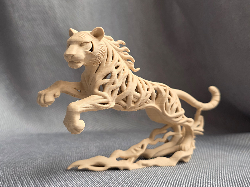 Miniatura 2 do modelo 3D 昆仑玄金虎