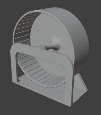 Medium hamster running wheel