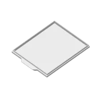 Plateau et couvercle pour palette humide 8,5x7po — photo 4