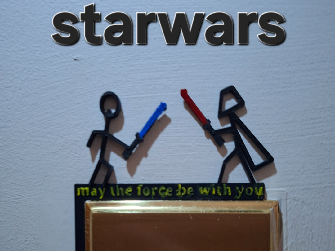light switch cover (star wars)