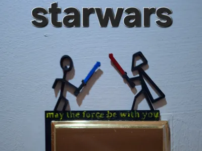 light switch cover (star wars)