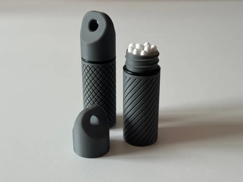 Container EDC Waterproof Survival Capsule 