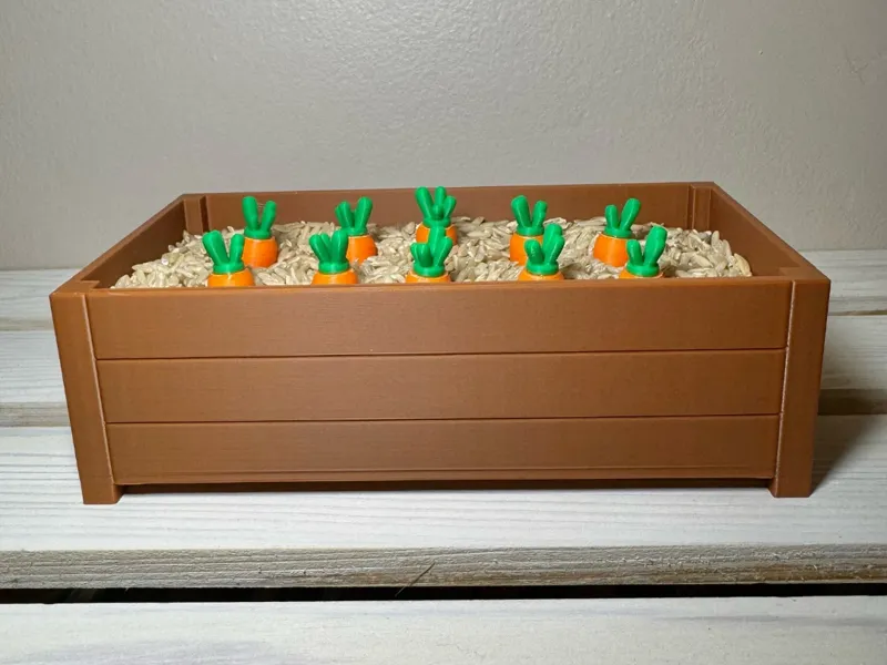Raised Wooden Garden Bed
