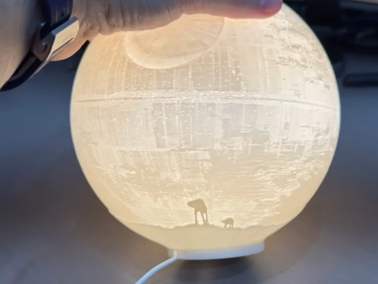 Star Wars Todestern Lampe für Lampenkit 001