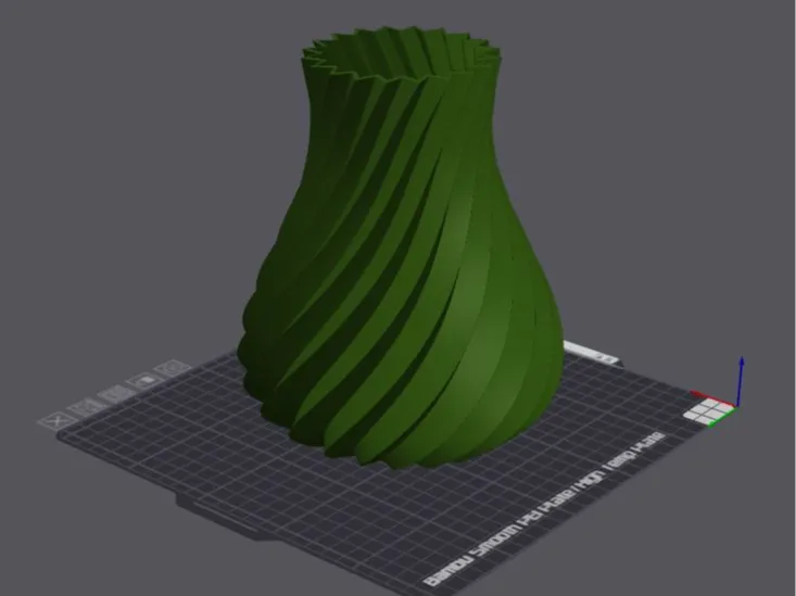 Sharp Vase