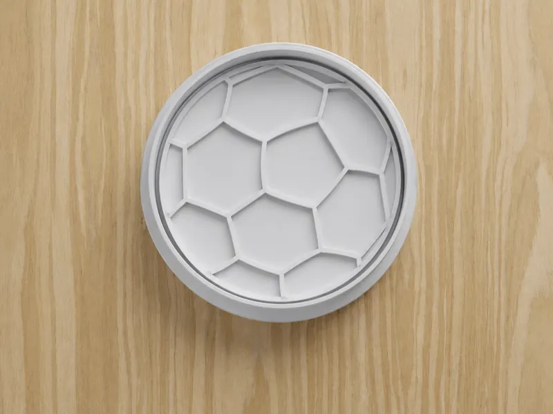 Football Ball Cookie Cutter | Soccer Cookie Cutter