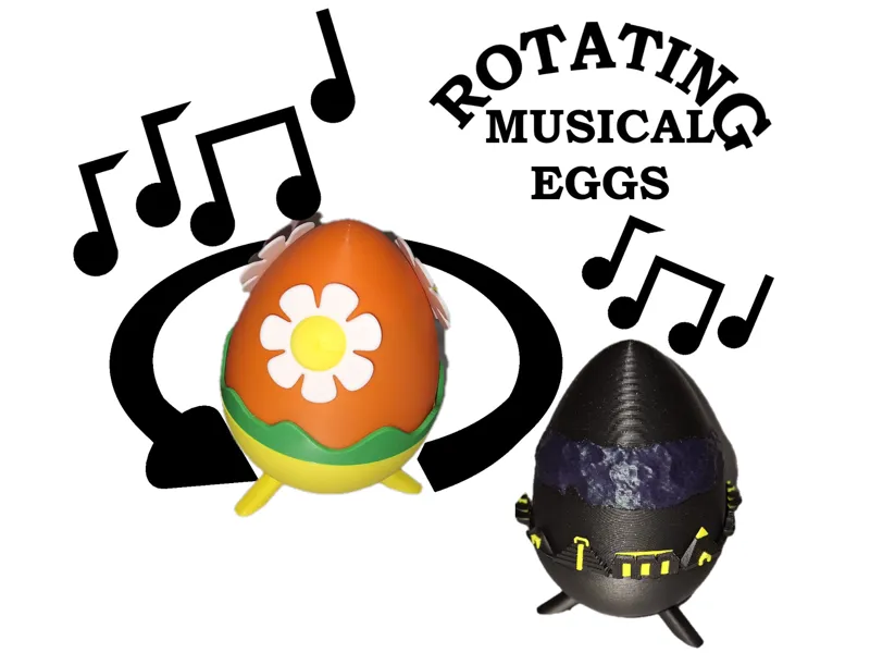 Rotating Musical Eggs!