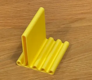 Curvy Phone Stand - fits iOS and Android phones