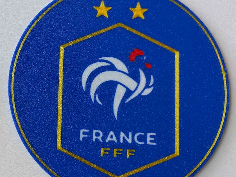 Dessous de verre / Coaster FFF 2018 2 étoiles