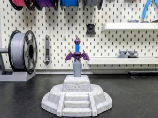 The Master Sword in the Stone - Legend of Zelda