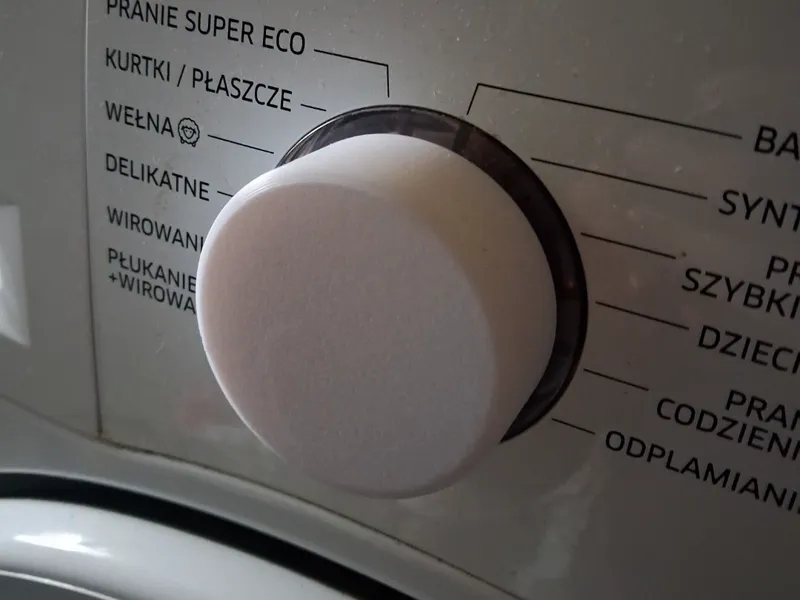 Samsung waching machine knob