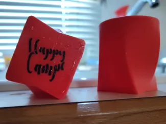 Happy Camper Shot Glass