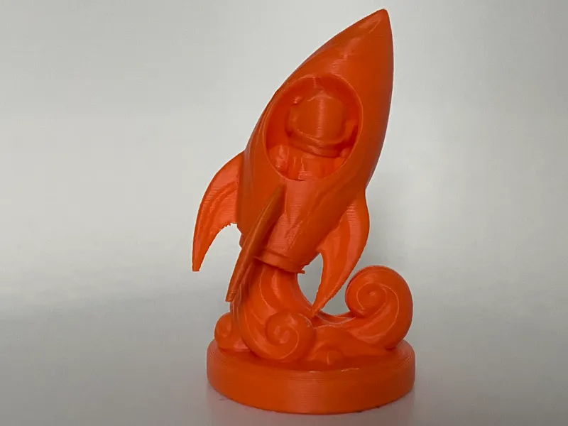 Rocket and Astronaut