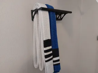 Jiu Jitsu Belt Wall Display