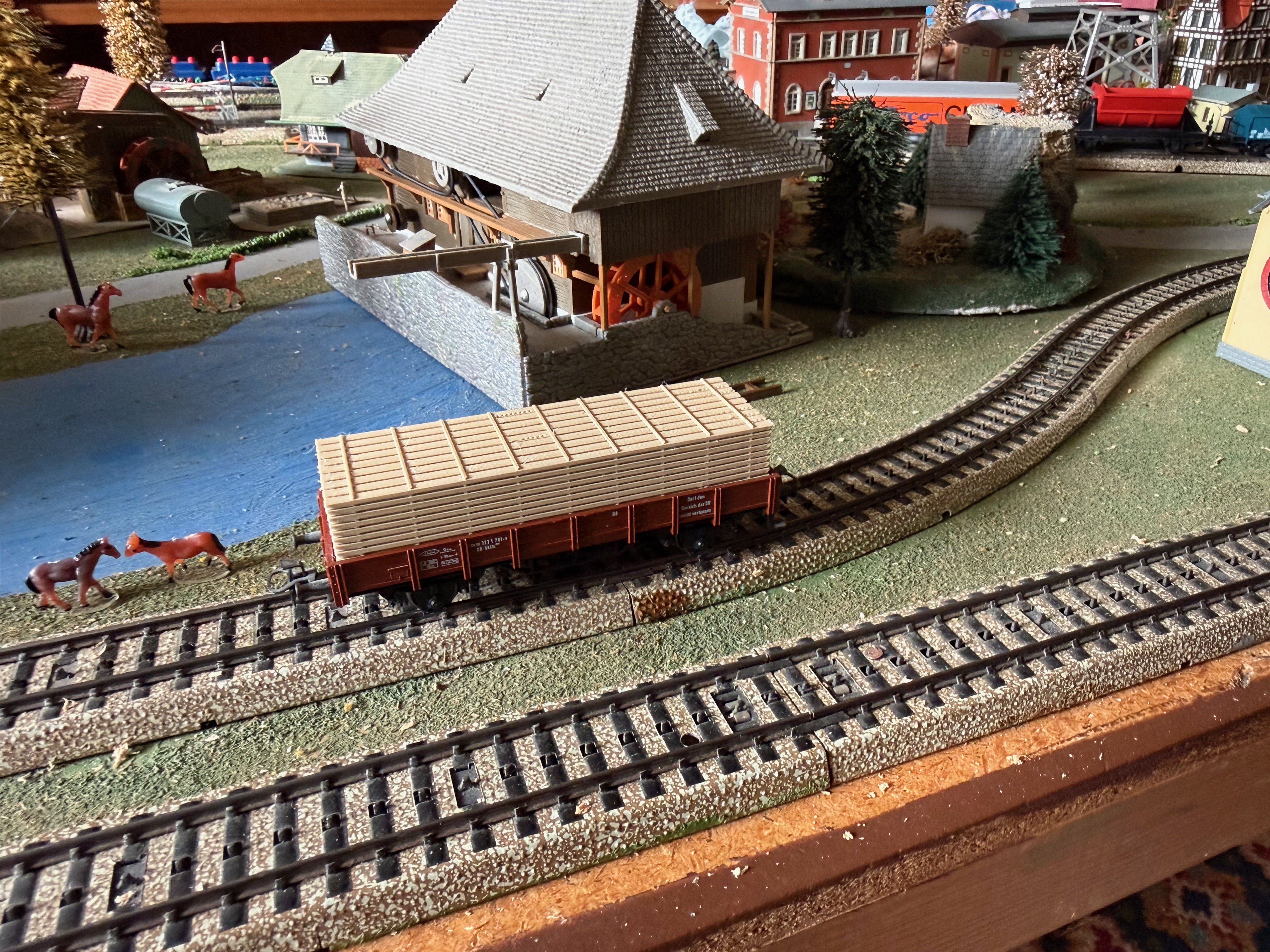 Fixed Block for Märklin H0 30x97x18mm