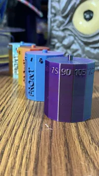 0.2mm layer, 2 walls, 2% infill