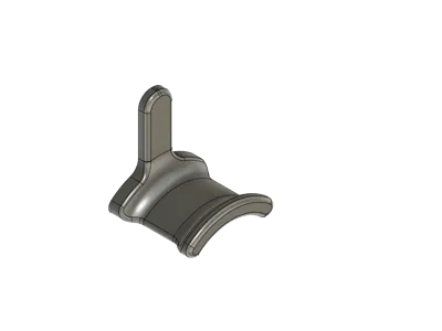 Command Strip Headphone Hanger