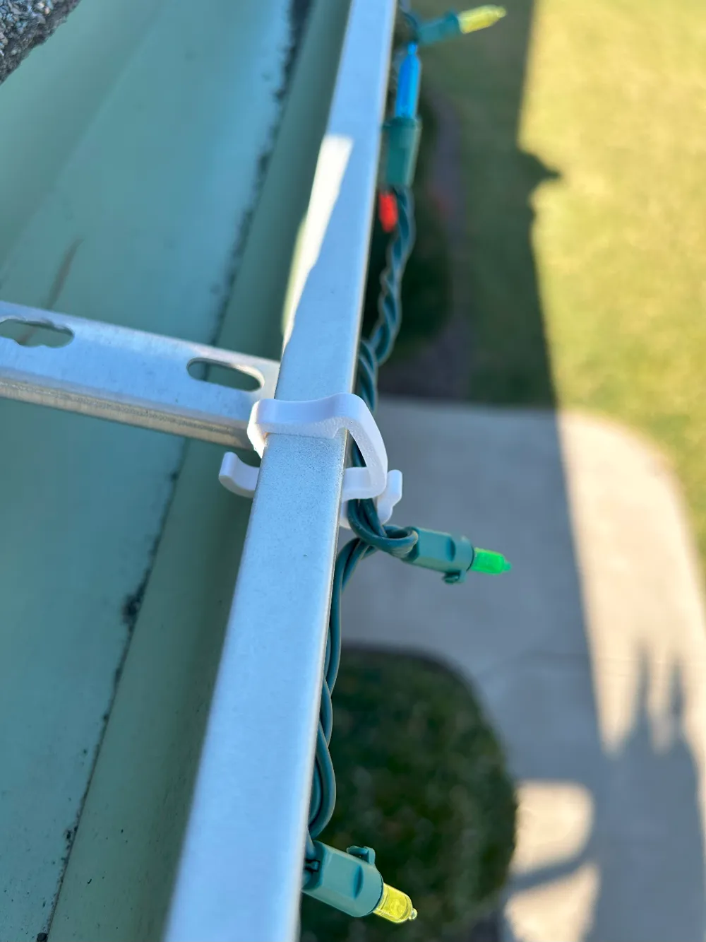 Christmas Light Gutter Hook - Free 3D Print Model - MakerWorld