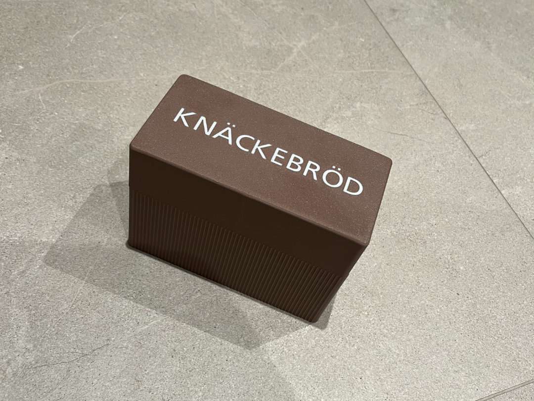 Knäckebrödslåda i Skandinavisk stil