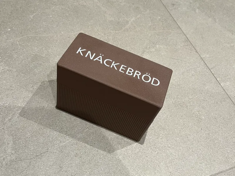 Knäckebrödslåda i Skandinavisk stil
