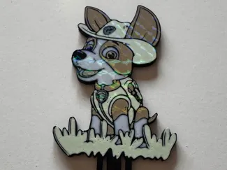 Paw Patrol Tracker Bookmark/Plant decoration