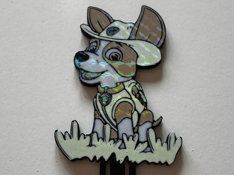 Paw Patrol Tracker Bookmark/Plant decoration