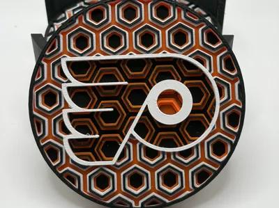 Philadelphia Flyers Hexagon Coaster Set