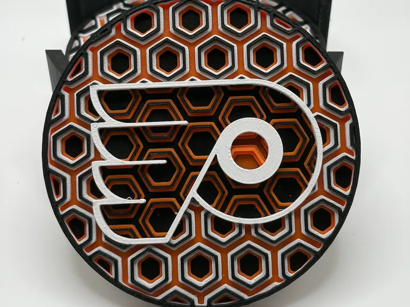 Philadelphia Flyers Hexagon Coaster Set