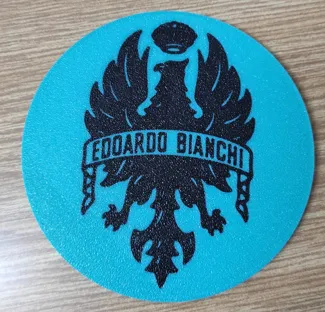 Bianchi coaster