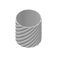 Pot n°002 - Jardinière torsadée — photo 3